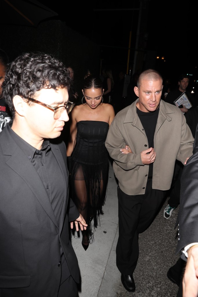 New couple Channing Tatum and Inka Williams go public at the CAA pre-Oscar party held at the Living Room in Los Angeles.