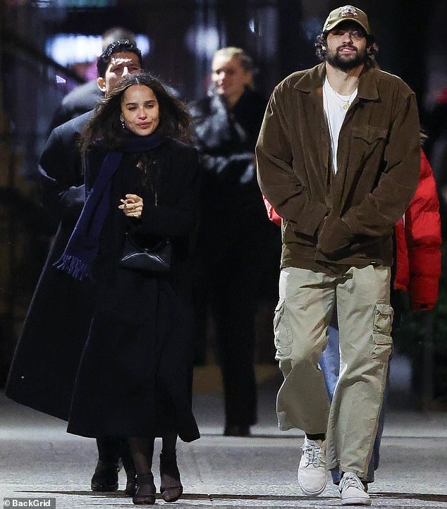 Zoe Kravitz was spotted out and about in New York City with Noah Centineo , nearly four months after her split from Channing Tatum