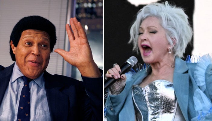 Chubby Checker: REUTERS/Brendan Mcdermid/File Photo / Cyndi Lauper at Pyramid Stage for Glastonbury Festival/ REUTERS/Dylan Martinez/File Photo