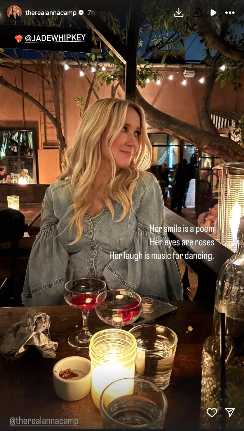 Anna Camp Confirms Romance with Jade Whipkey